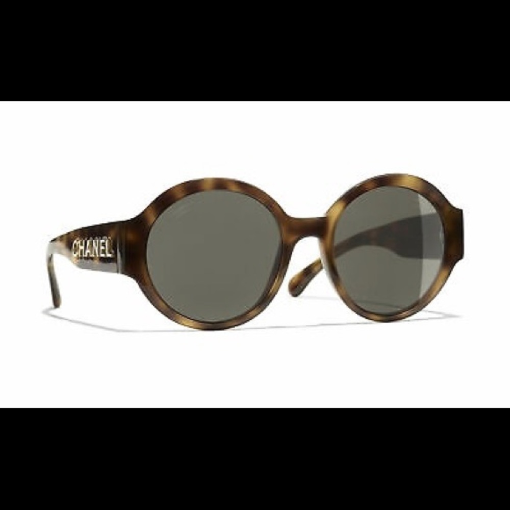 Chanel round tortoise sunglasses 5410 - Picture 1 of 8